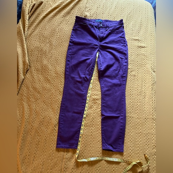 Gap Denim Plum High Rise Universal Leggings sz 29L - Picture 1 of 7